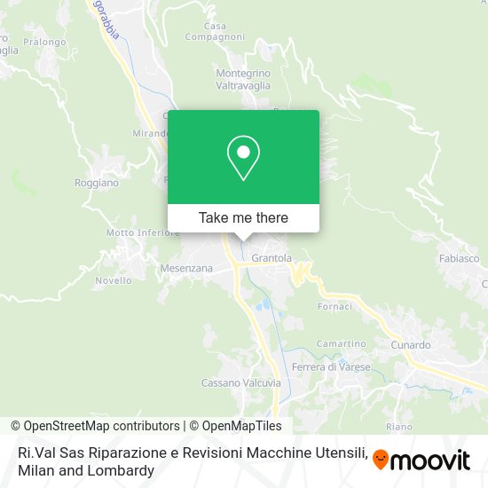 Ri.Val Sas Riparazione e Revisioni Macchine Utensili map