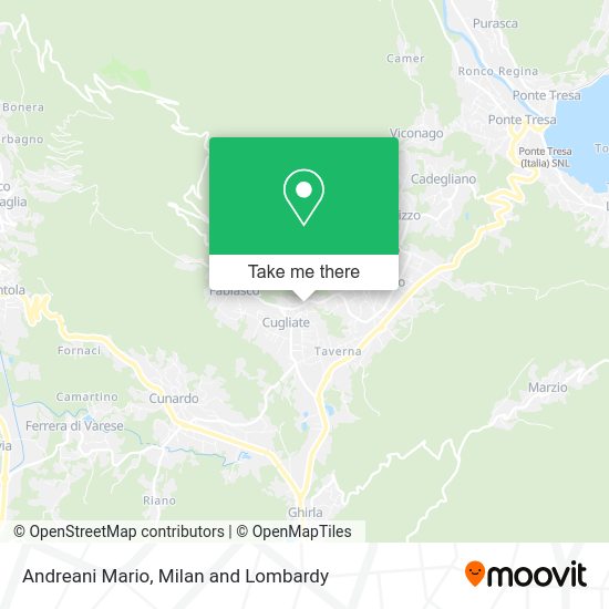 Andreani Mario map