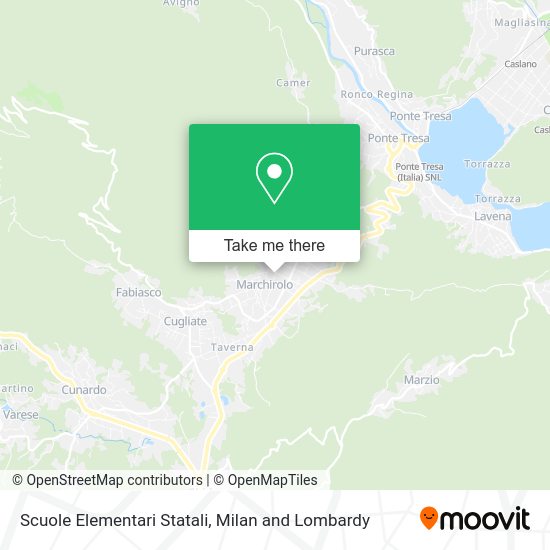 Scuole Elementari Statali map