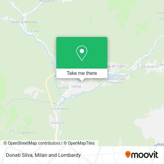 Donati Silva map