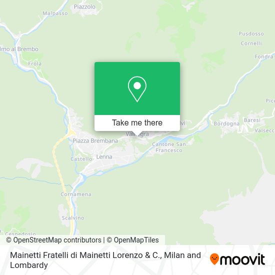 Mainetti Fratelli di Mainetti Lorenzo & C. map