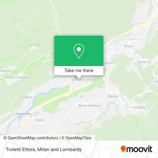 Troletti Ettore map