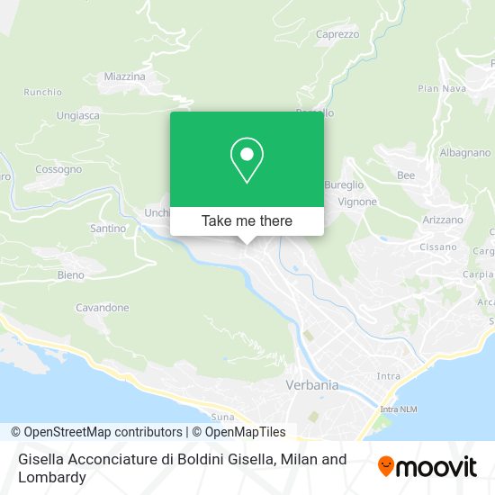 Gisella Acconciature di Boldini Gisella map