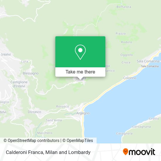 Calderoni Franca map
