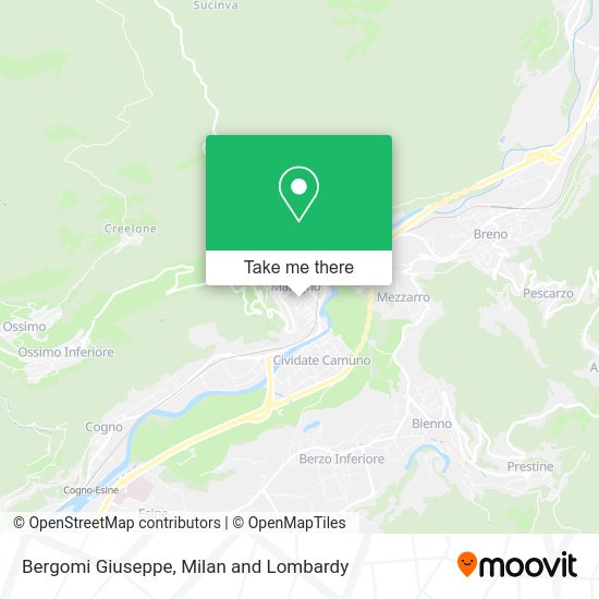 Bergomi Giuseppe map