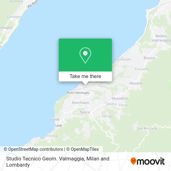 Studio Tecnico Geom. Valmaggia map