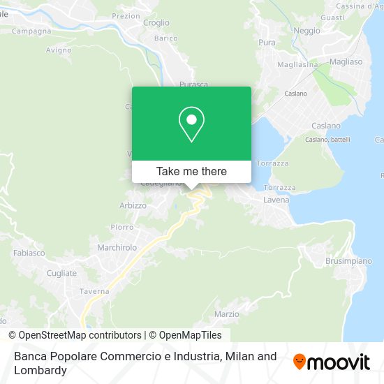 Banca Popolare Commercio e Industria map