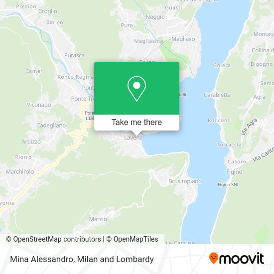 Mina Alessandro map