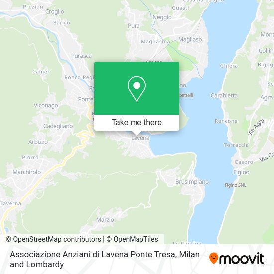 Associazione Anziani di Lavena Ponte Tresa map
