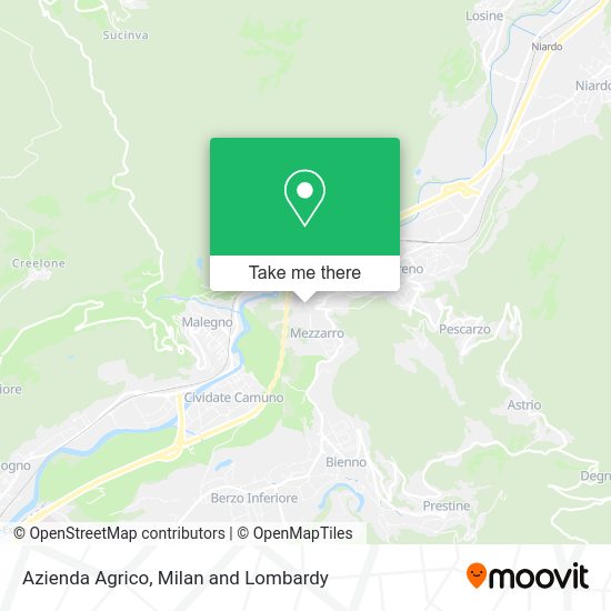 Azienda Agrico map