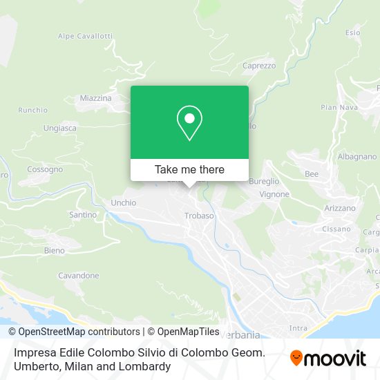 Impresa Edile Colombo Silvio di Colombo Geom. Umberto map
