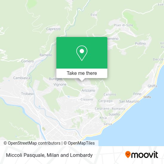 Miccoli Pasquale map