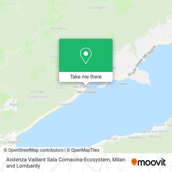 Aistenza Vaillant Sala Comacina-Ecosystem map