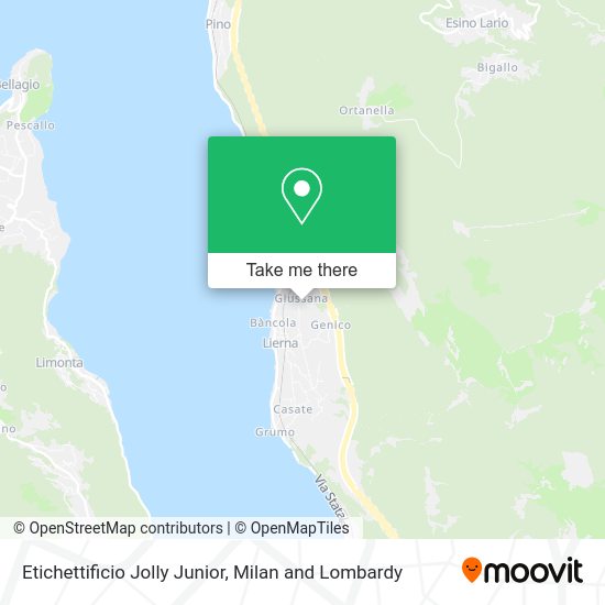 Etichettificio Jolly Junior map