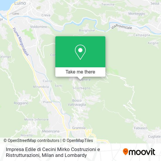 Impresa Edile di Cecini Mirko Costruzioni e Ristrutturazioni map