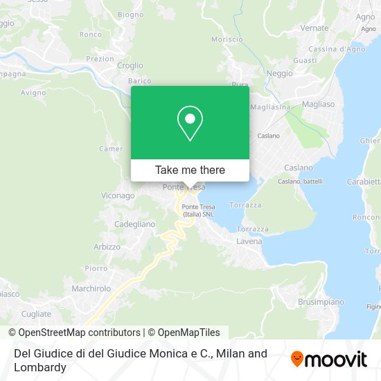 Del Giudice di del Giudice Monica e C. map