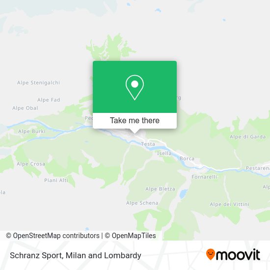 Schranz Sport map