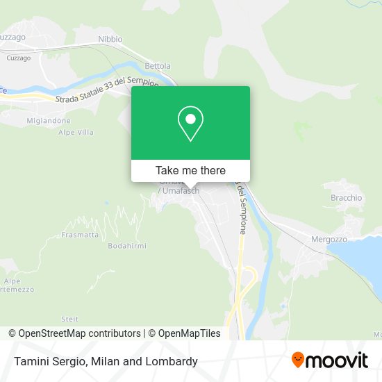 Tamini Sergio map