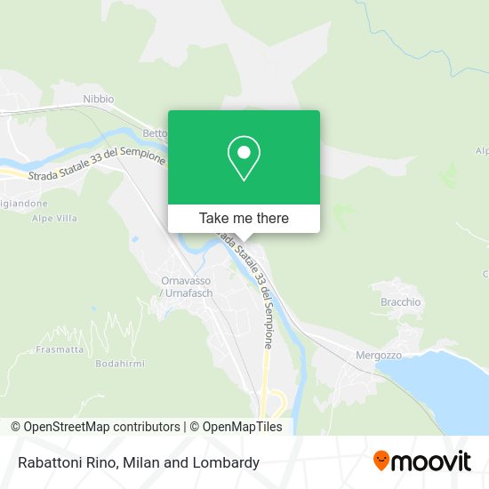 Rabattoni Rino map