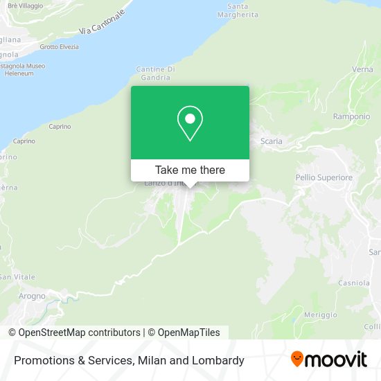 Promotions & Services map