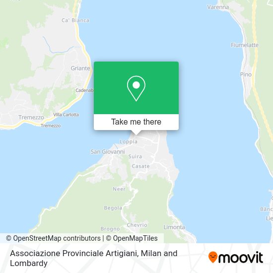 Associazione Provinciale Artigiani map