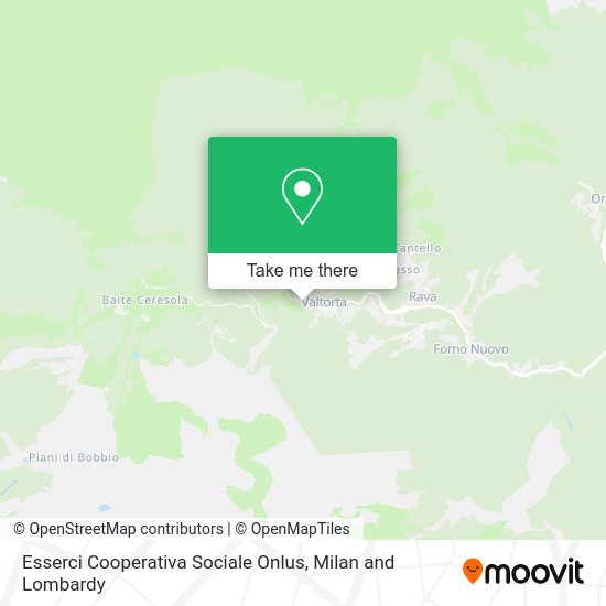 Esserci Cooperativa Sociale Onlus map