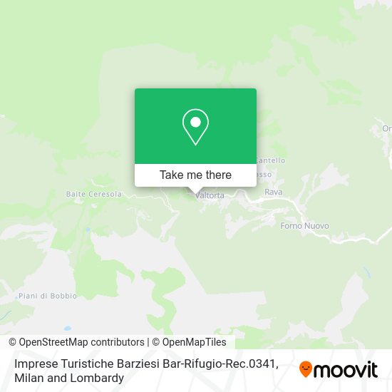Imprese Turistiche Barziesi Bar-Rifugio-Rec.0341 map