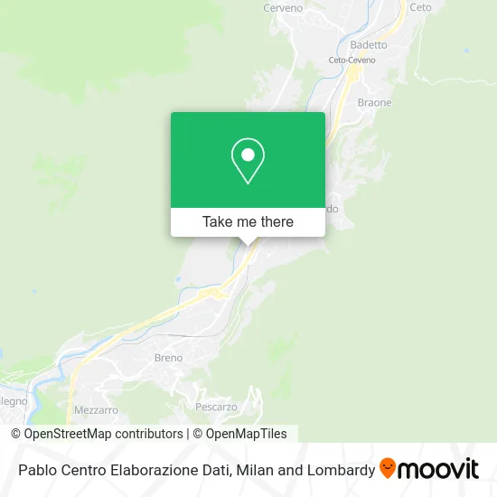 Pablo Centro Elaborazione Dati map