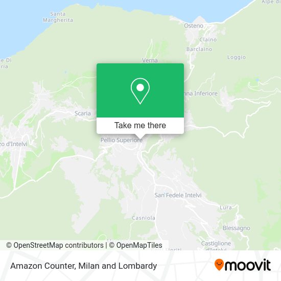 Amazon Counter map