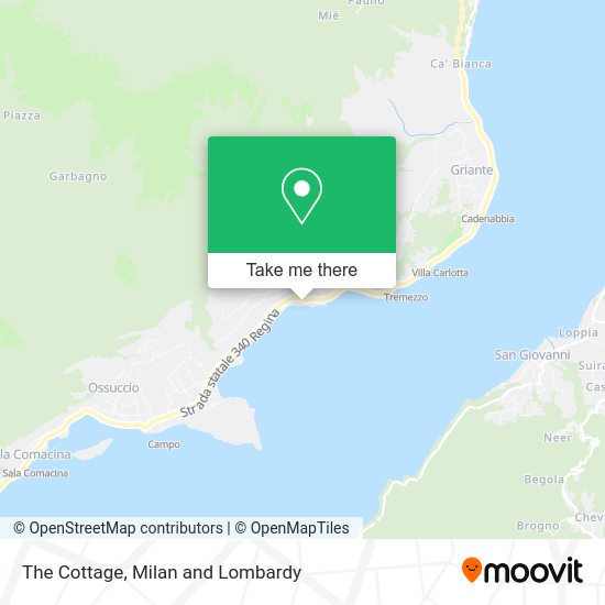 The Cottage map