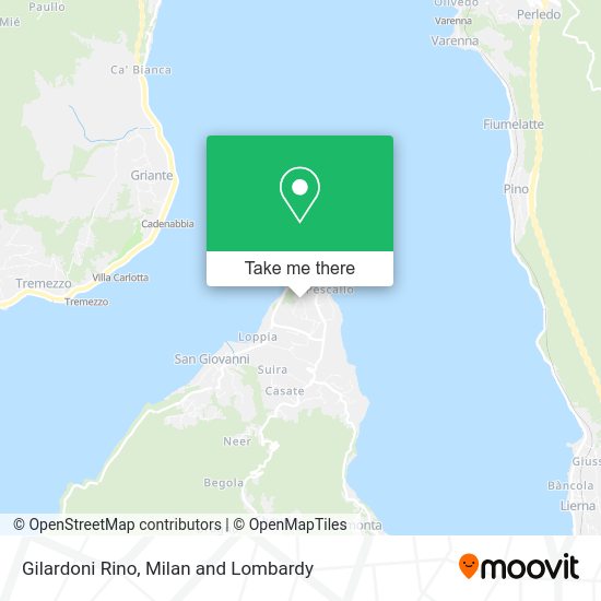 Gilardoni Rino map