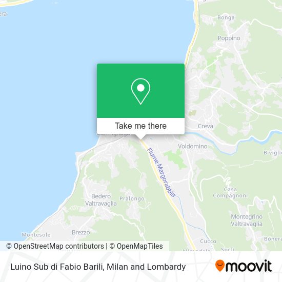 Luino Sub di Fabio Barili map