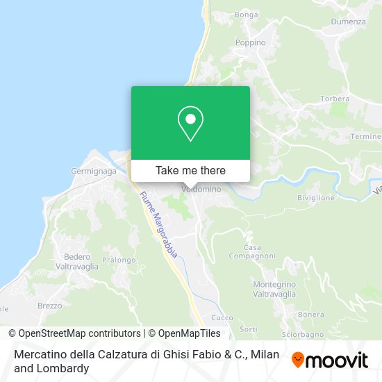 Mercatino della Calzatura di Ghisi Fabio & C. map