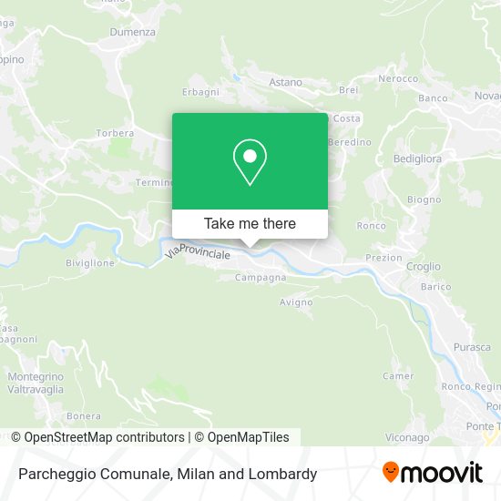 Parcheggio Comunale map