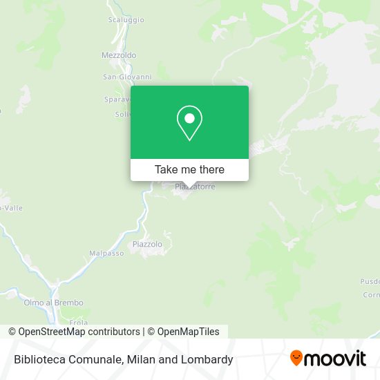 Biblioteca Comunale map