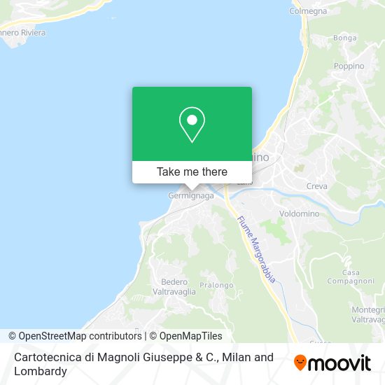 Cartotecnica di Magnoli Giuseppe & C. map