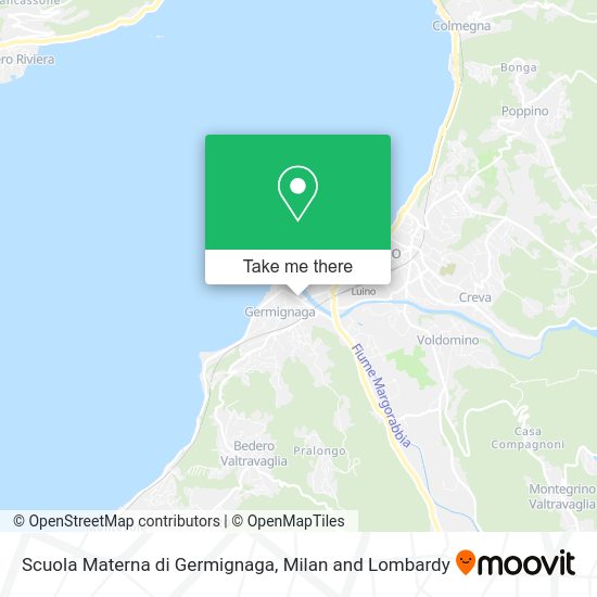 Scuola Materna di Germignaga map