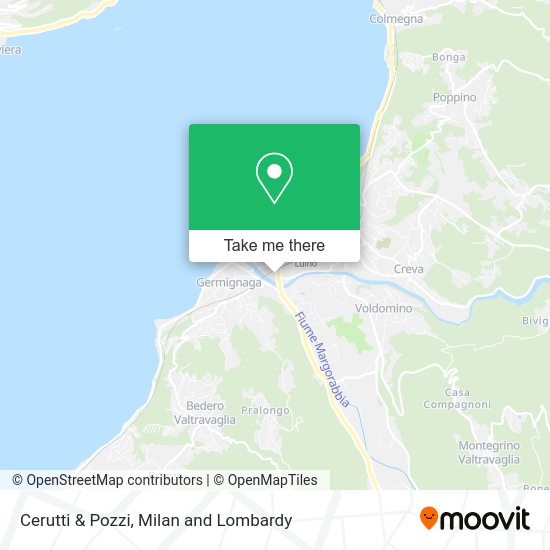 Cerutti & Pozzi map