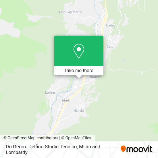 Dò Geom. Delfino Studio Tecnico map