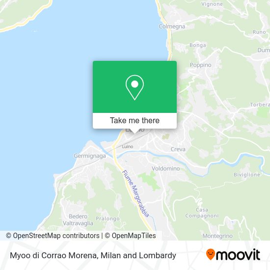 Myoo di Corrao Morena map