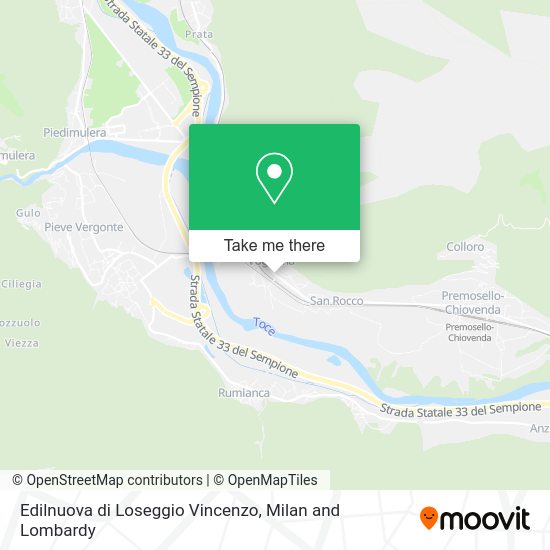 Edilnuova di Loseggio Vincenzo map