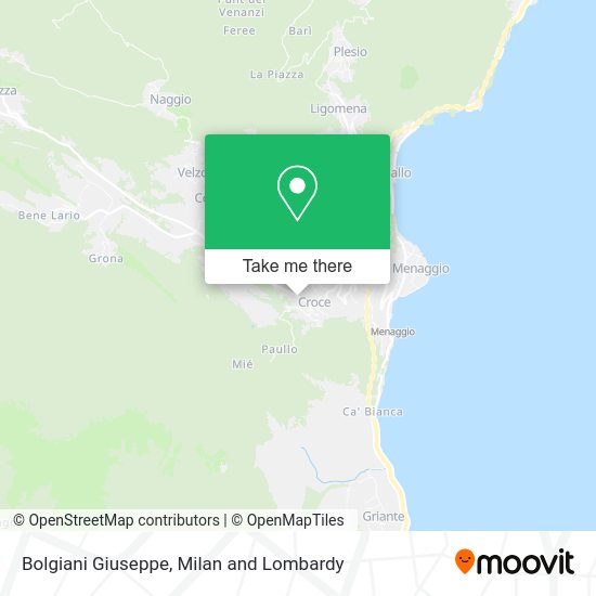 Bolgiani Giuseppe map