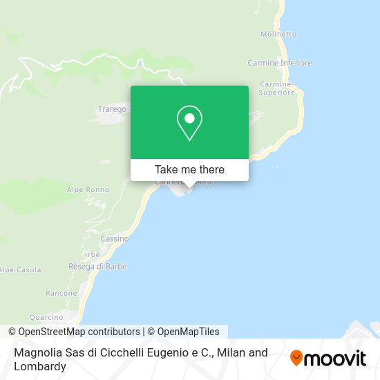 Magnolia Sas di Cicchelli Eugenio e C. map