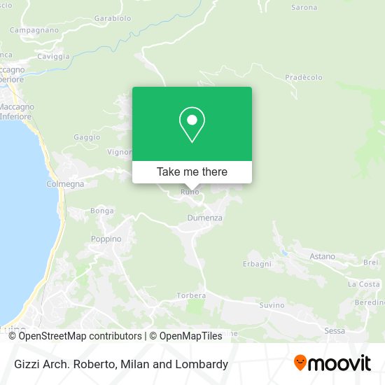 Gizzi Arch. Roberto map