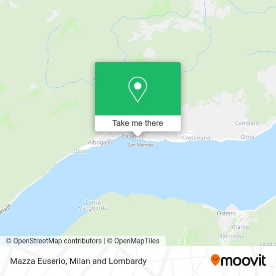 Mazza Euserio map