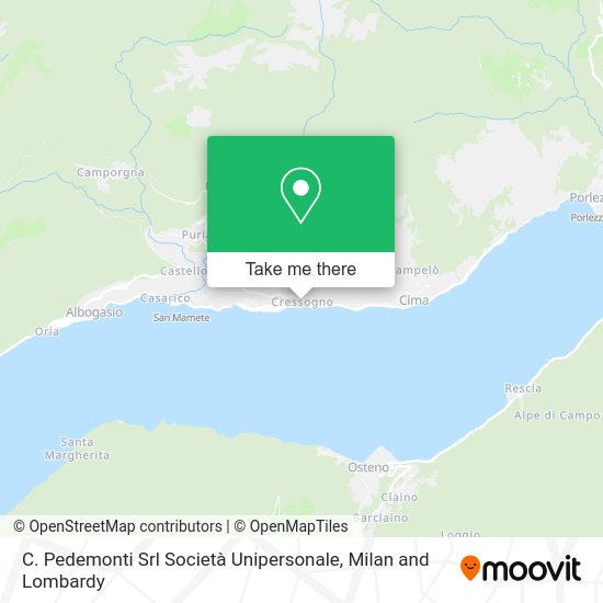 C. Pedemonti Srl Società Unipersonale map