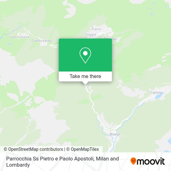 Parrocchia Ss Pietro e Paolo Apostoli map
