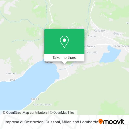 Impresa di Costruzioni Gussoni map