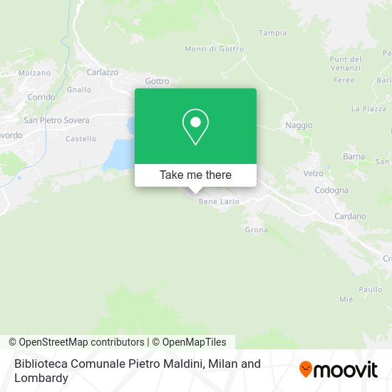 Biblioteca Comunale Pietro Maldini map