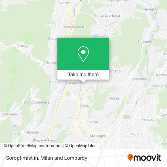 Soroptimist in map